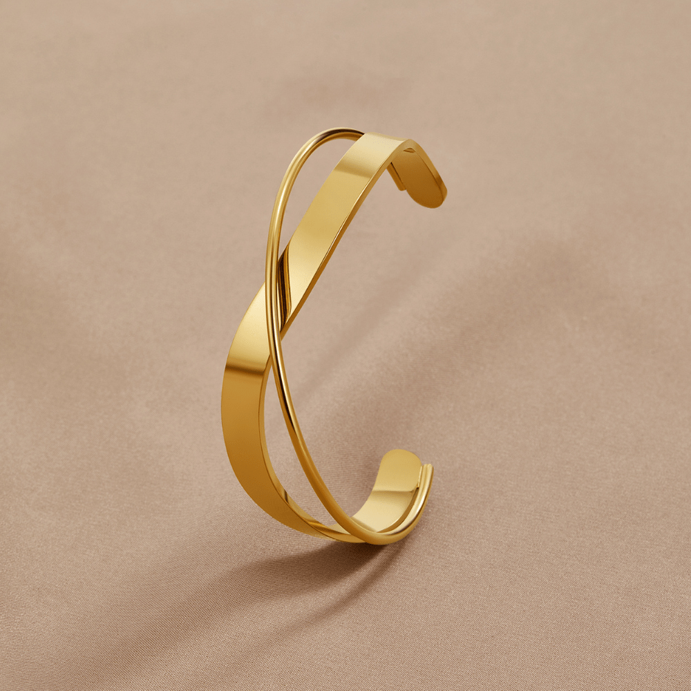 Eve Gold Bangle - Beautiful Earth Boutique