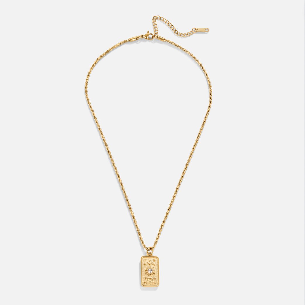 ‘The Sun’ Tarot Pendant Necklace - Beautiful Earth Boutique