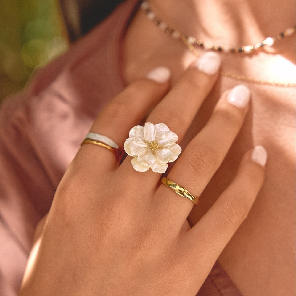 Camelia Bloom Ring