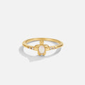 Opal Gold Turtle Ring