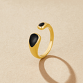 Black Sahara Wrap Ring - Beautiful Earth Boutique