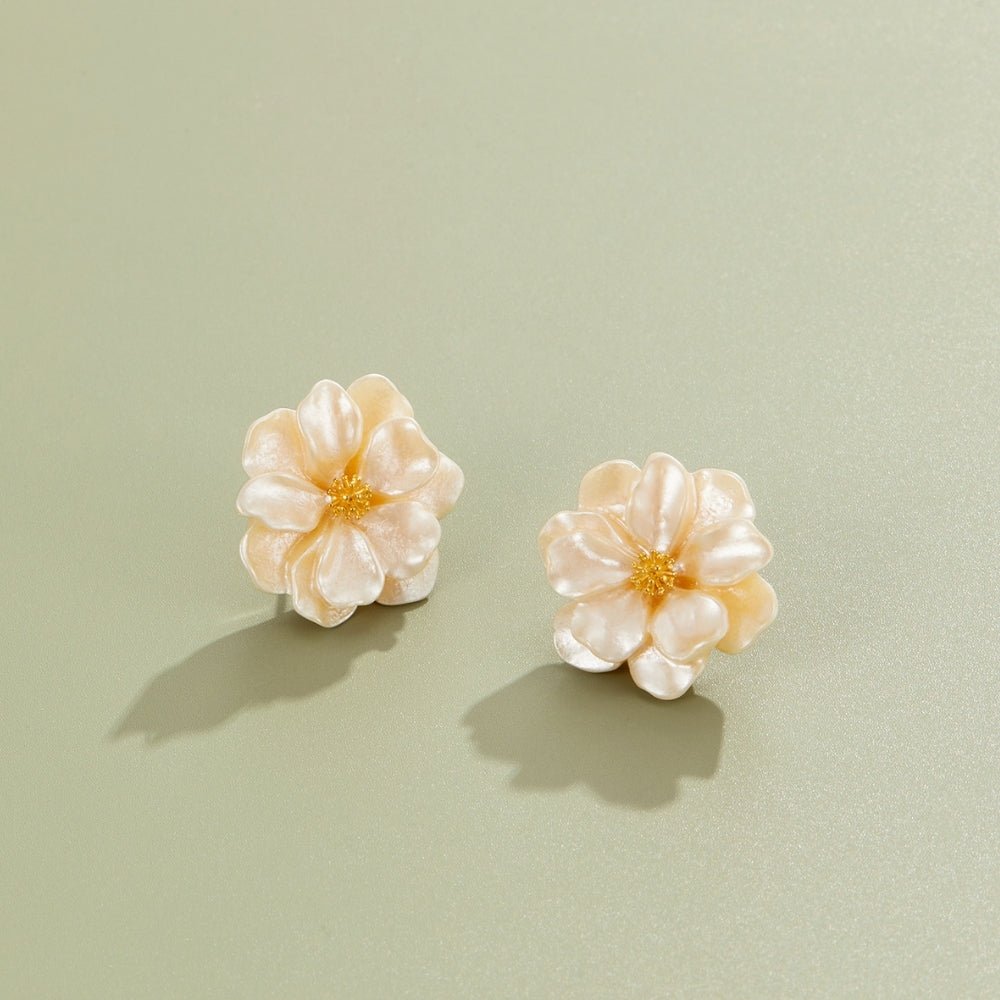 Camelia Bloom Earrings - Beautiful Earth Boutique