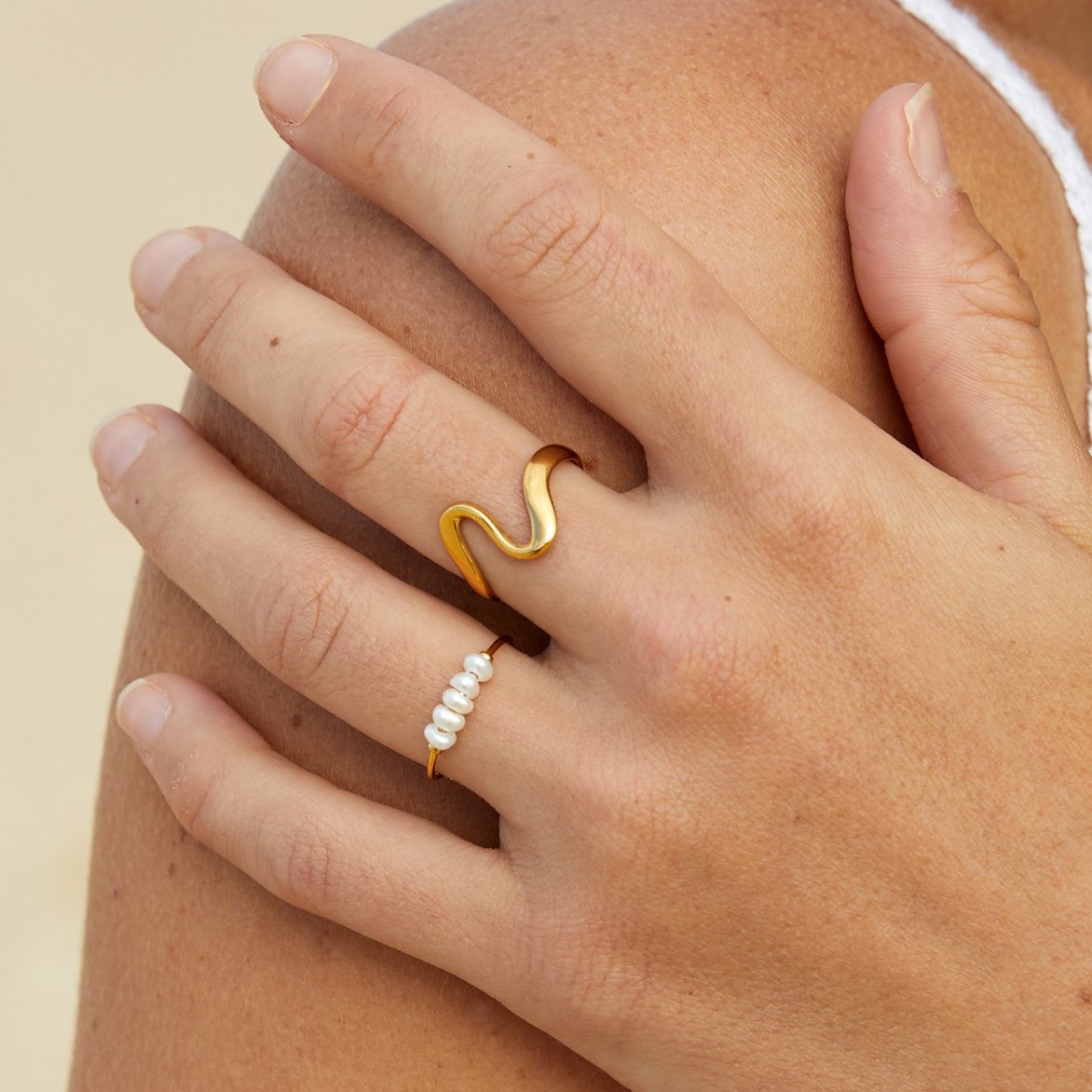 Classic Freshwater Pearl Ring - Beautiful Earth Boutique