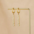 Emily Crystal Drop Earrings - Beautiful Earth Boutique