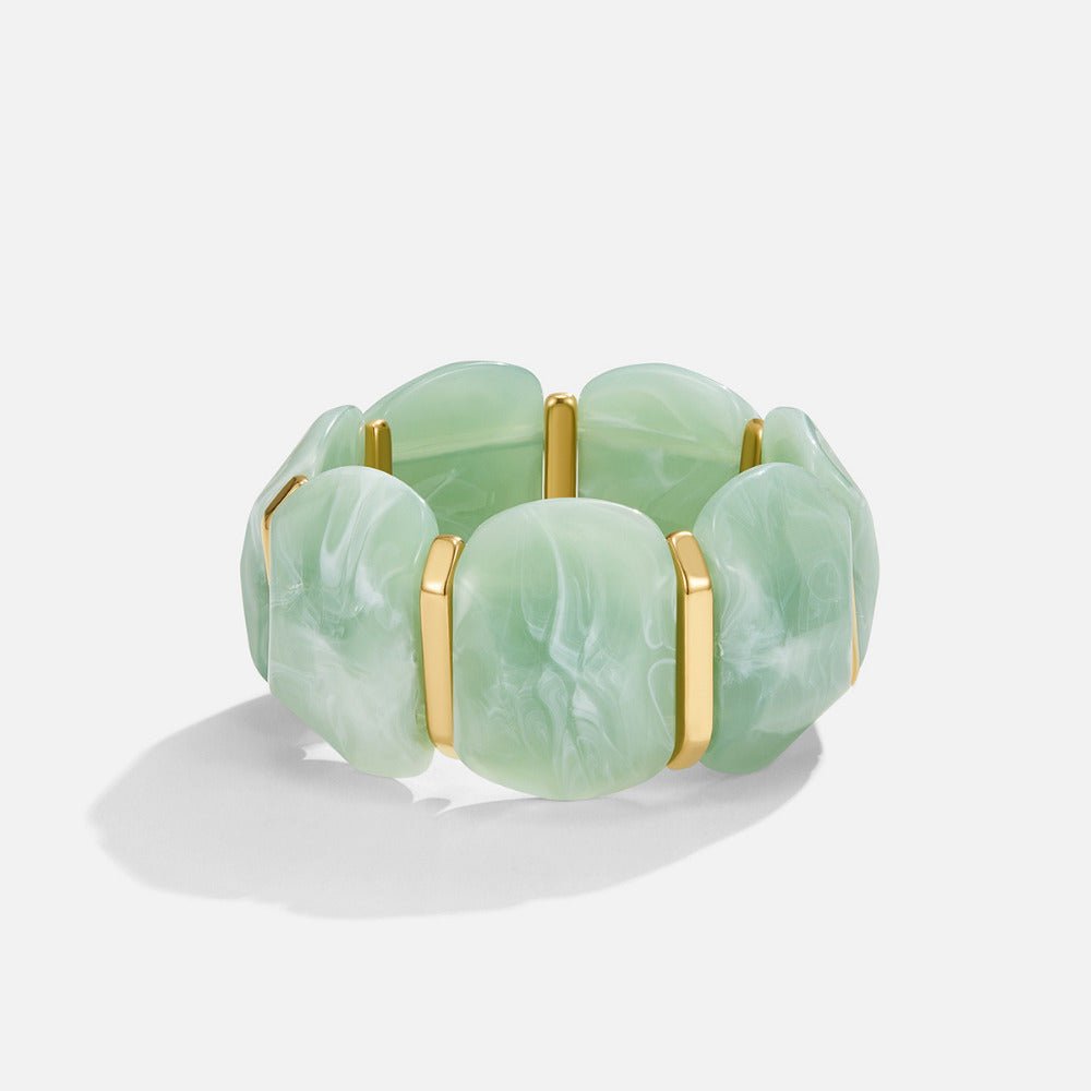 Green Aventurine Elastic Bracelet - Beautiful Earth Boutique