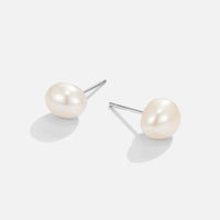 Ina Pearl Stud Earrings - Beautiful Earth Boutique