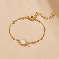 Moonstone Charm Bracelet - Beautiful Earth Boutique