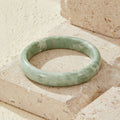 Natural Jade Stone Bangle - Beautiful Earth Boutique