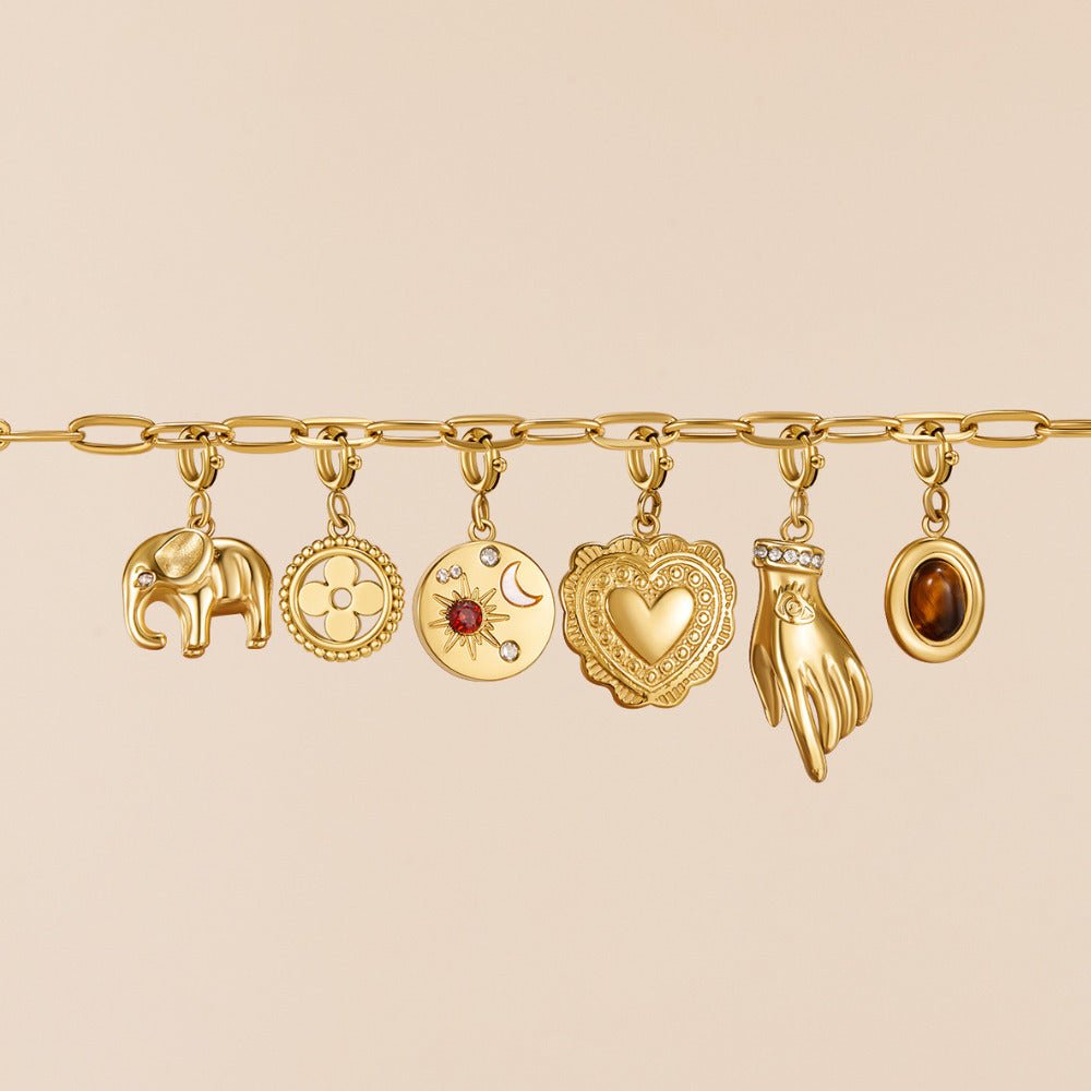 'Spring Bloom' Flower Petal Charm - Beautiful Earth Boutique