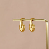 Vienna Gold Dome Earrings - Beautiful Earth Boutique