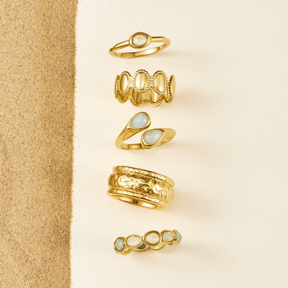 Vintage Elodie Gold Ring - Beautiful Earth Boutique