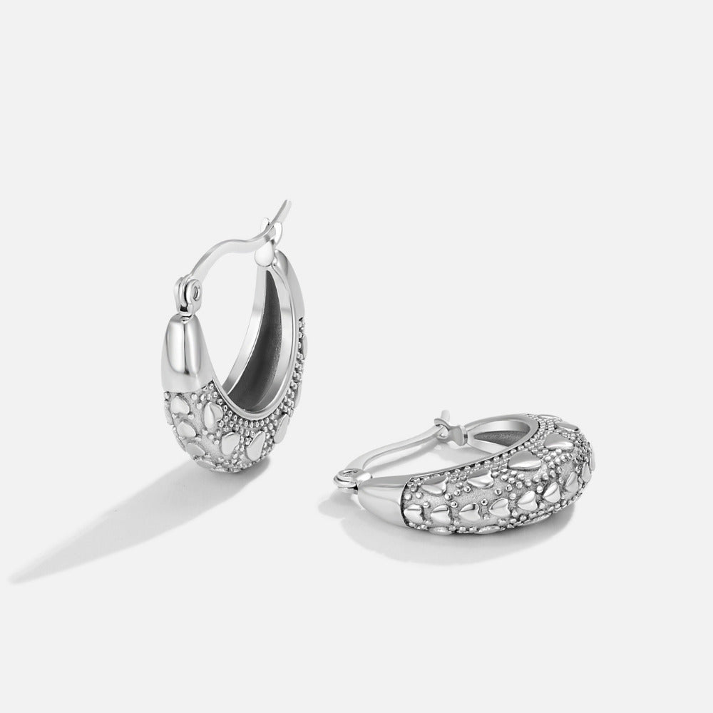 Vintage Silver Cleofe Earrings - Beautiful Earth Boutique