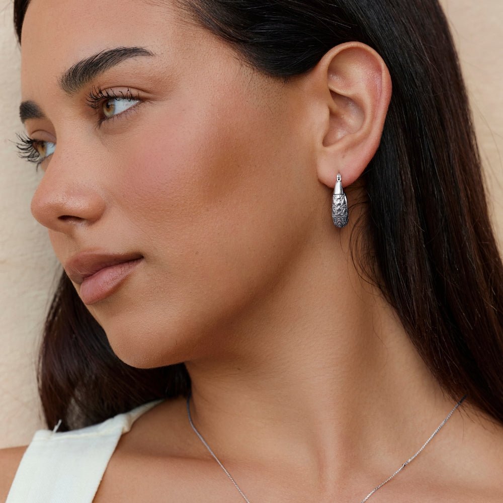 Vintage Silver Cleofe Earrings - Beautiful Earth Boutique